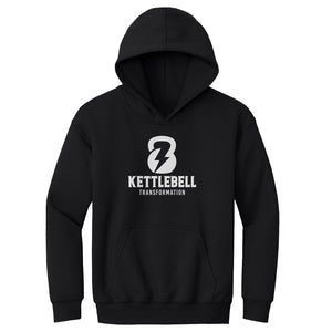 Kettlebell Transformation Kids Youth Hoodie | 500 LEVEL