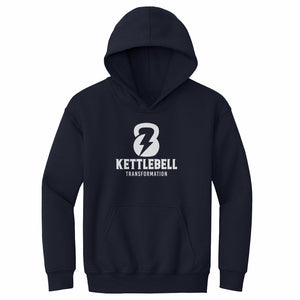 Kettlebell Transformation Kids Youth Hoodie | 500 LEVEL