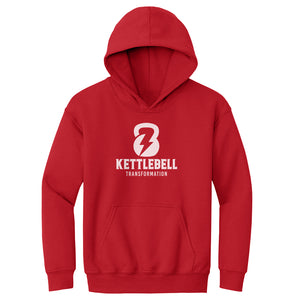 Kettlebell Transformation Kids Youth Hoodie | 500 LEVEL