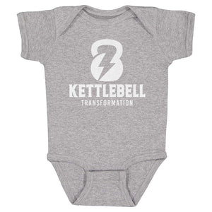 Kettlebell Transformation Kids Baby Onesie | 500 LEVEL