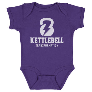 Kettlebell Transformation Kids Baby Onesie | 500 LEVEL