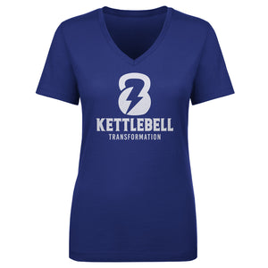 Kettlebell Transformation Women's V-Neck T-Shirt | 500 LEVEL